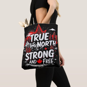 Strong Free True North Tote Bag