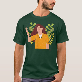 Strong Girl Power Feminism 5601 T-Shirt