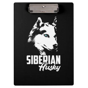 Strong Husky Siberian Clipboard