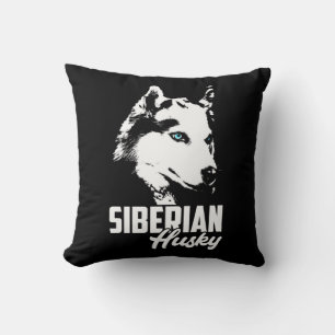 Strong Husky Siberian Cushion