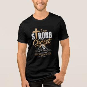 Strong in Christ Tri-Blend Shirt