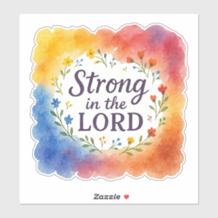 Strong in the Lord Christian Art