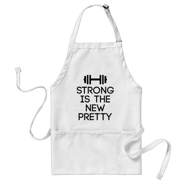 Strong Is The New Pretty Standard Apron (Front)