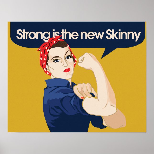 Strong is the new Skinny Poster (Front)
