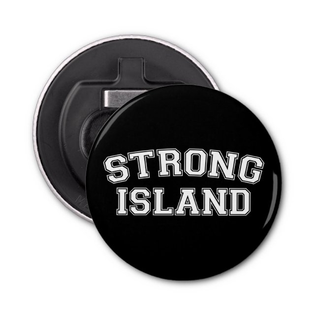 Strong Island, NYC, USA Bottle Opener (Front)