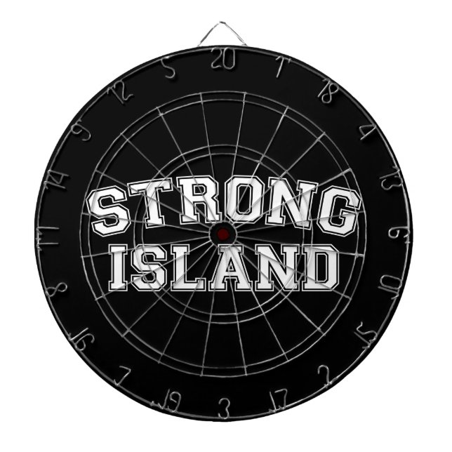Strong Island, NYC, USA Dartboard (Front)