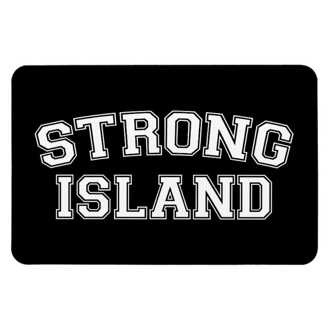 Strong Island, NYC, USA Magnet (Horizontal)