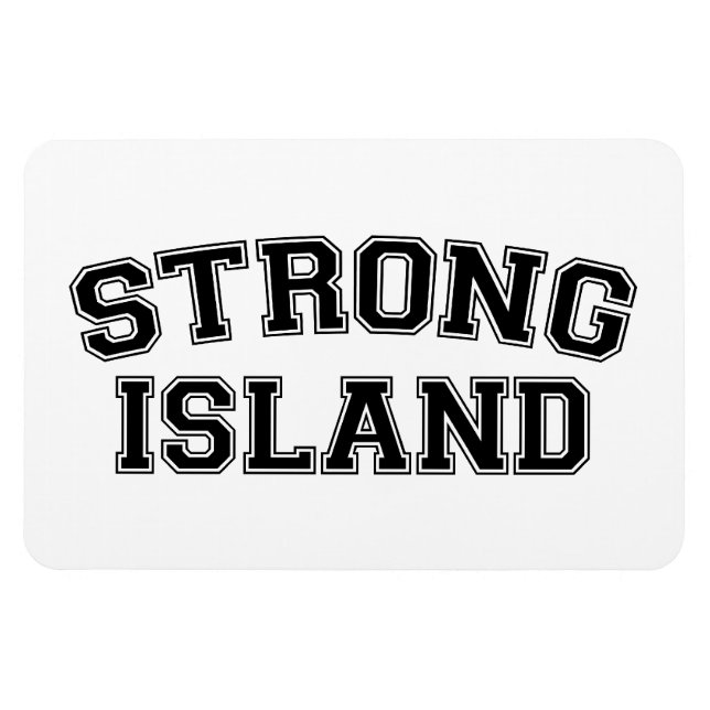 Strong Island, NYC, USA Magnet (Horizontal)