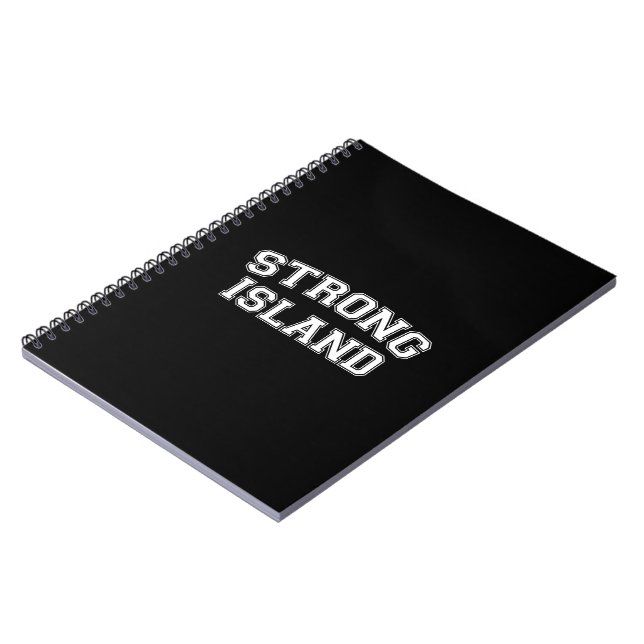 Strong Island, NYC, USA Notebook (Left Side)