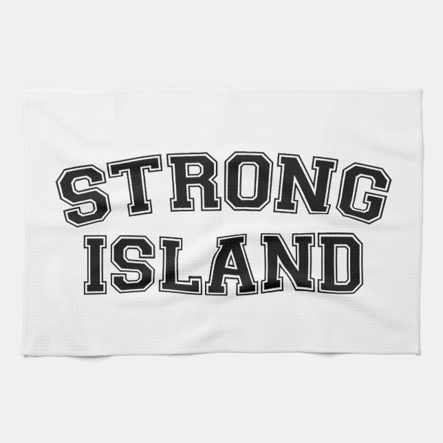 Strong Island, NYC, USA Tea Towel (Horizontal)