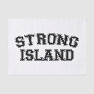 Strong Island, NYC, USA Tissue Paper