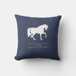 Strong like a Horse Cushion