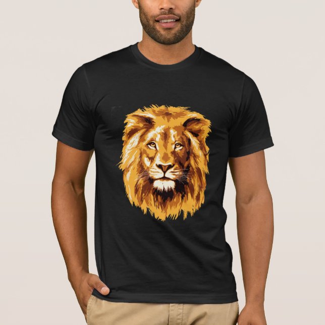 strong lion T-Shirt (Front)