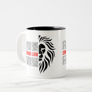 Strong Lions mug designs 