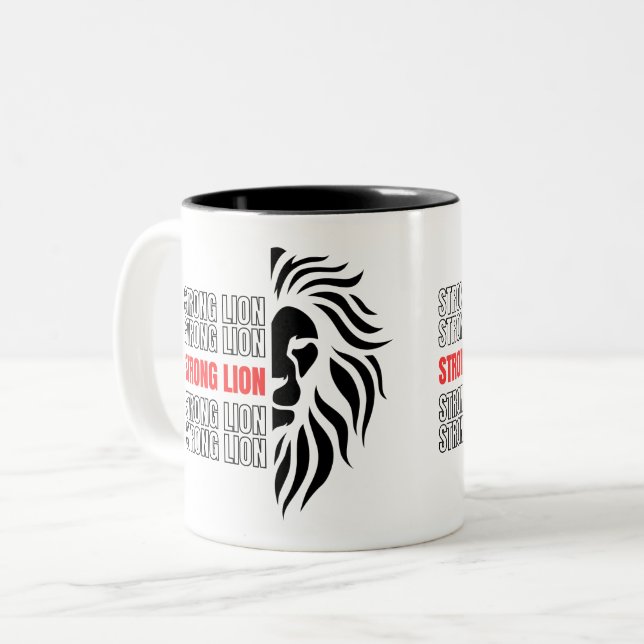 Strong Lions mug designs  (Front Left)