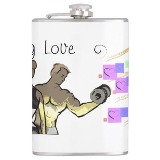 Strong Love Bottle Hip Flask