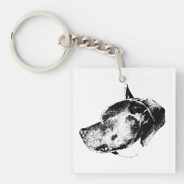 strong loyalty glance key ring (Front)
