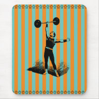 strong man with stripes template