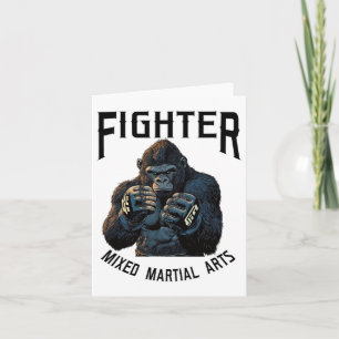 Strong Mma Gorilla - Boxing And Cage Fighting Card