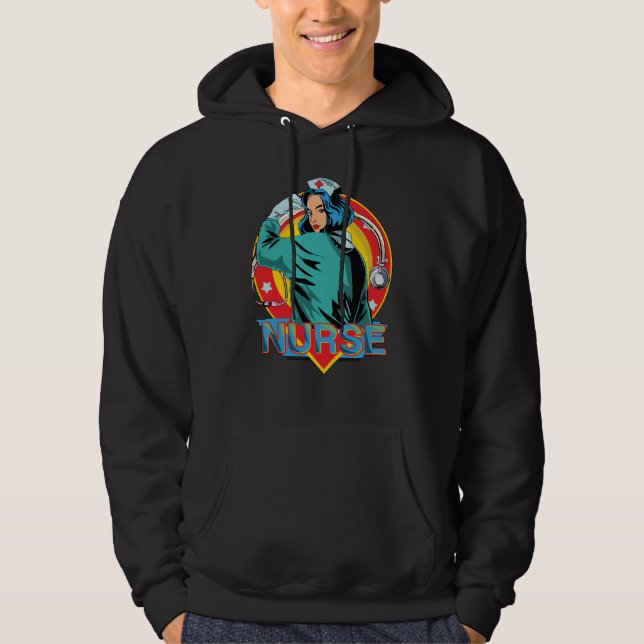 Strong Nurse Hoodie (Front)
