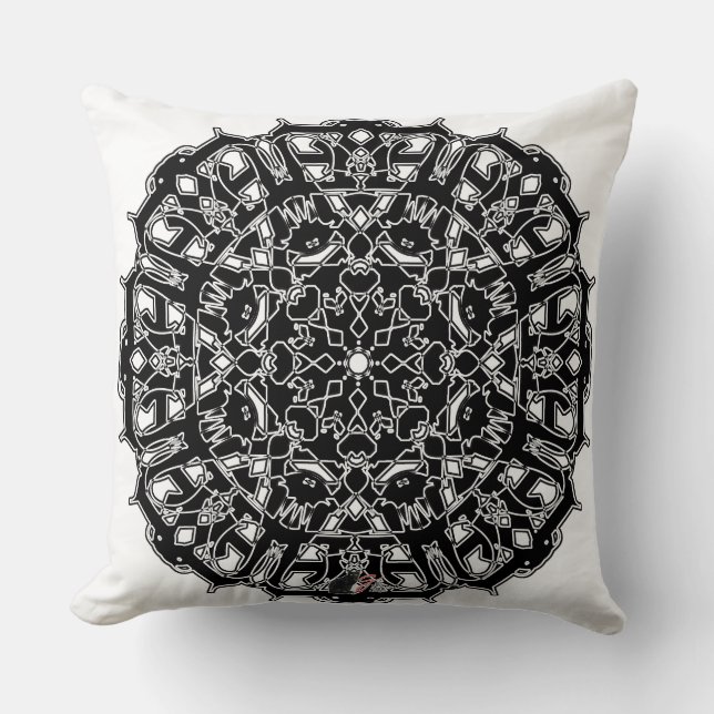 Strong Octa Glyph Pillow (Front)