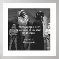 Strong people dont put others down they lift them