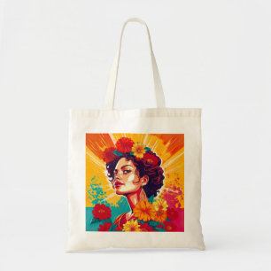 Strong & Proud, Mexican-American Woman Tote Bag