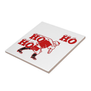 Strong Santa Ho Ho Ho Collection Ceramic Tile