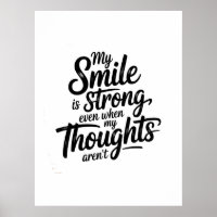 Strong Smile, Quiet Struggle