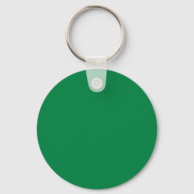Strong Spring Green 008040 Colour - Add Name Optio Key Ring (Front)
