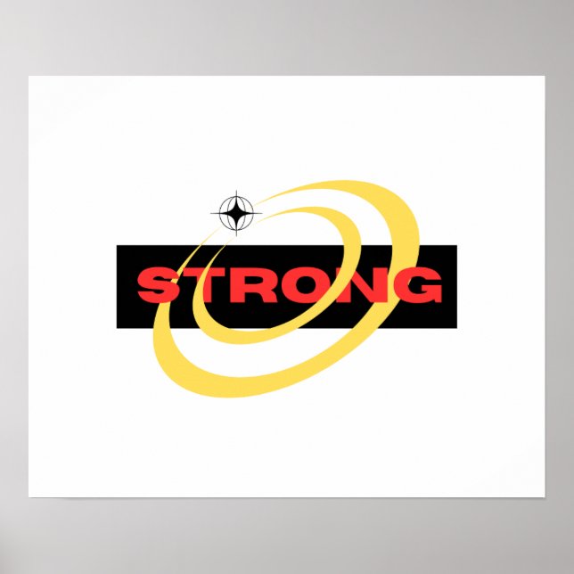 Strong – Strength Begins Within Poster (Front)