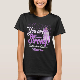 strong testicular cancer warrior T-Shirt