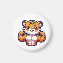 Strong Tiger Temporary Tattoo