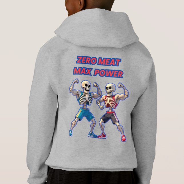 Strong to the Bone – Funny Skeleton Muscle Design (Back)