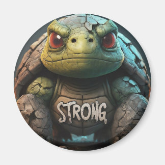 Strong Turtle  Magnet
