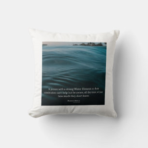 Strong Water Element Cushion