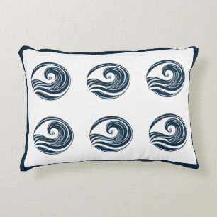 Strong Wave  Decorative Cushion