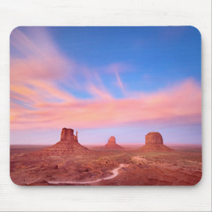 Strong Winds over Desert Valley Mouse Pad