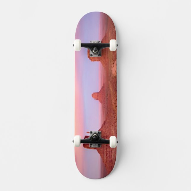 Strong Winds over Desert Valley Skateboard (Front)