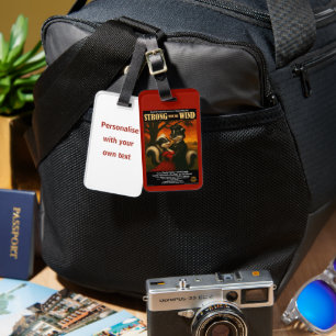 Strong with the Wind Movie Parody Luggage Tag