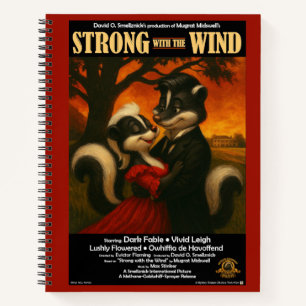 Strong with the Wind Movie Parody Notebook