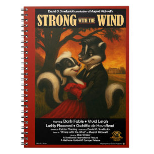 Strong with the Wind Movie Parody Notebook