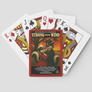 Strong with the Wind Movie Parody Playing Cards