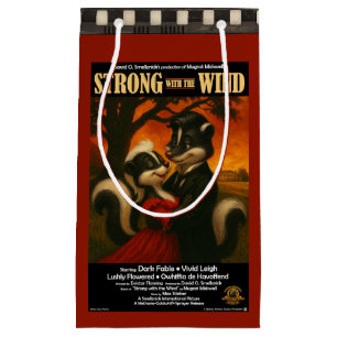 Strong with the Wind Movie Parody Small Gift Bag