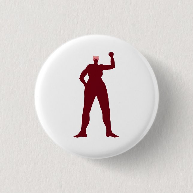 Strong Woman button (Front)