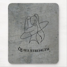 Strong Woman Minimalist Fitness Sketch