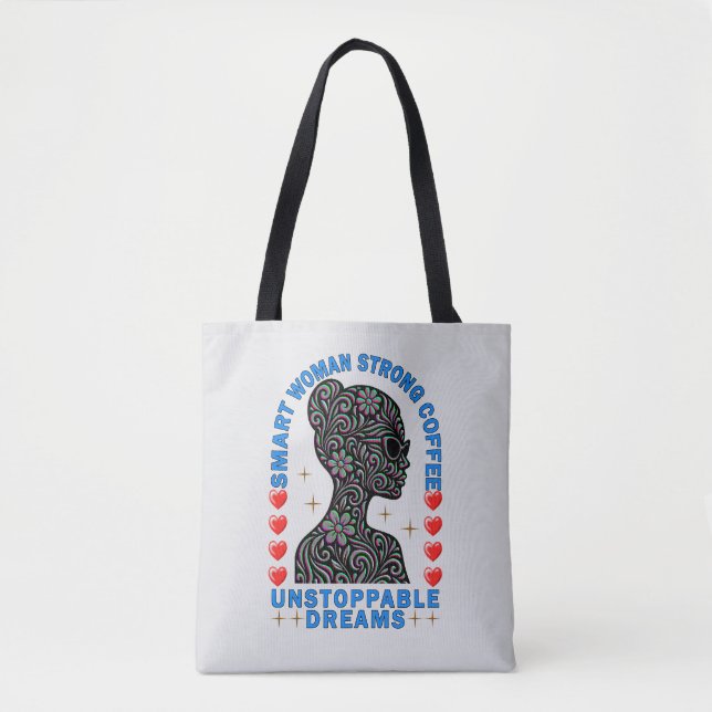 strong woman tote bag (Front)