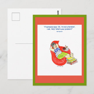 Strong Women 'Feminist'  Postcard