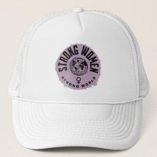 Strong Women Inspirational  Quote Trucker Hat