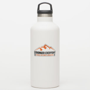 Stronger Everyday Logo Sticker for Water Bottle
